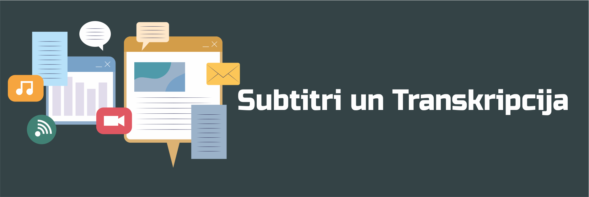 Subtitri un transkripcija – video subtitru izstrāde, audio pārveide tekstā un profesionāli tulkojumi LK Translation